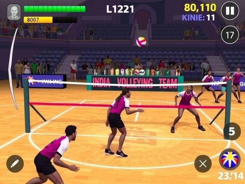 Volley Kings Mahal Gameplay Screenshot